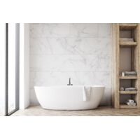 Dalle murale PVC CALACATTA DUMAWALL, L.65 x l.37,5 cm, Ep.5 mm
