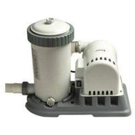 Intex – Pompe filtre à cartouche piscine hors-sol 5678 l/h – Débit 5,678 l/h – Inclus 1 cartouche type A – Pour piscines jusqu'à 23 m³