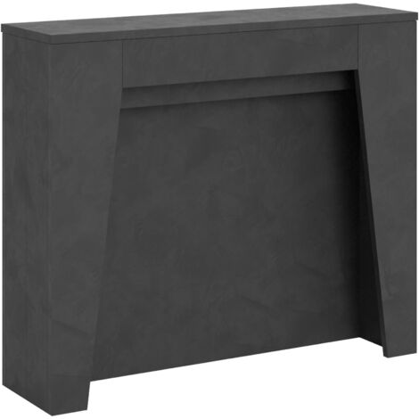 Console extensible 90x25/211 cm Anea Anthracite