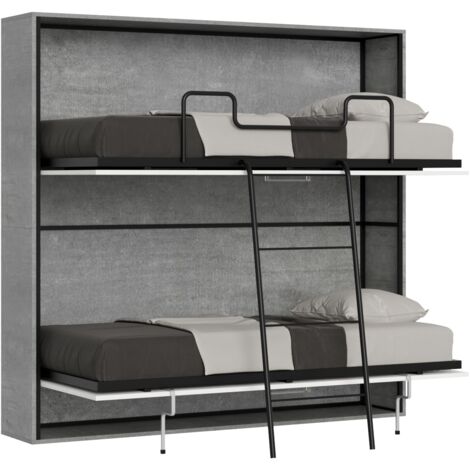 Lit double horizontal Kando Cemento (1/5)