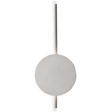 Applique LED design moderne en métal pour salon James - Blanc (1/2)