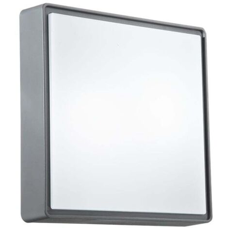 Plafonnier LED d'extérieur IP65 en aluminium Picca Grande - Anthracite (1/2)