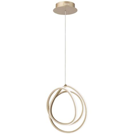 Suspension LED dimmable design moderne Golden 35 (1/2)