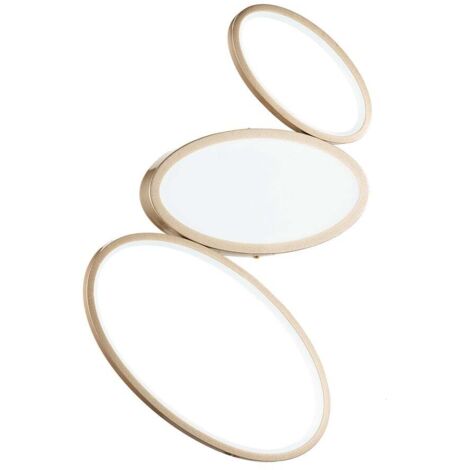 Plafonnier LED moderne dimmable en métal Rice Piccola (1/2)