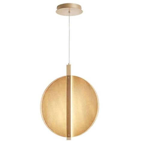 Suspension en verre et métal Ø45cm Juis L - Orange (1/5)