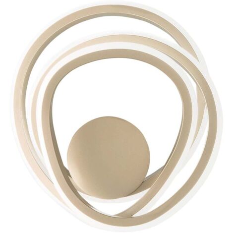 Applique murale LED en métal design moderne Golden (1/2)