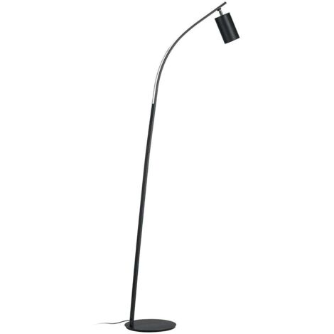 Lampe sur pied LED dimmable design moderne 3000K Murga - Noir (1/2)