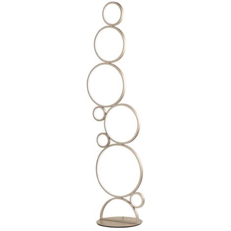 Lampe de sol LED dimmable design moderne Pois - Or (1/3)