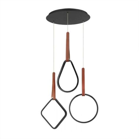Suspension LED dimmable design moderne Regoli Mix (1/3)