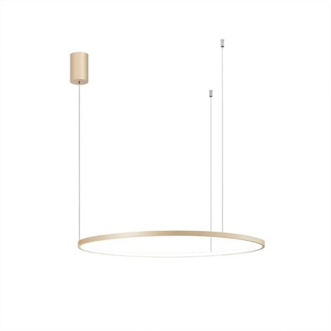 Suspension LED dimmable design moderne Soel 80 - Or (1/2)