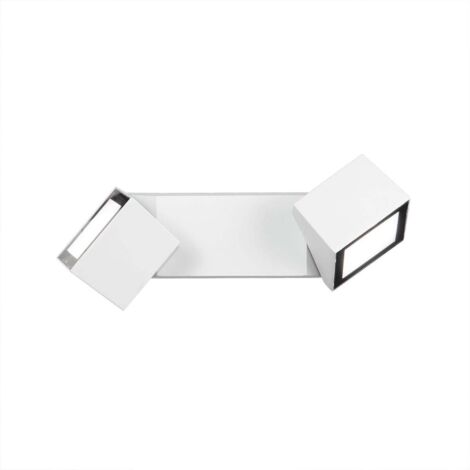 Applique LED d'extérieur orientable IP54 1100 lm Steve 2 - Blanc