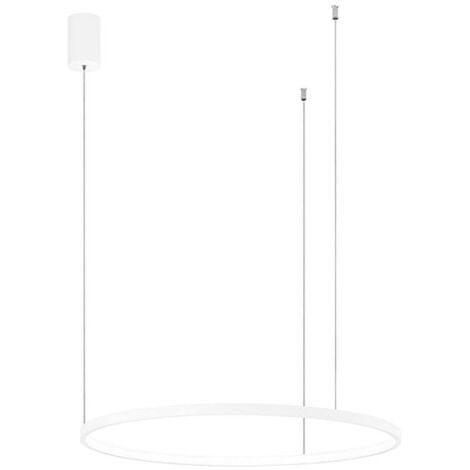Suspension LED dimmable en métal Soel 60 - Blanc (1/2)