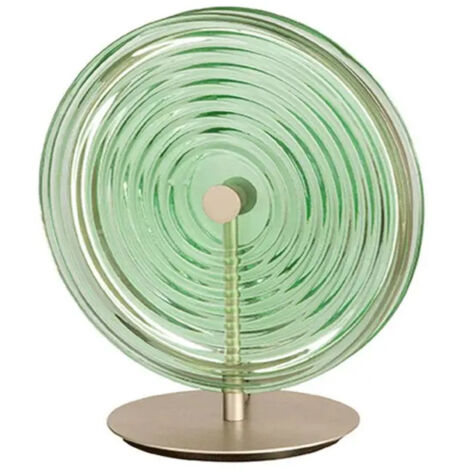 Lampe de table design avec verre décoré Jokey LT - Vert foncé (1/2)