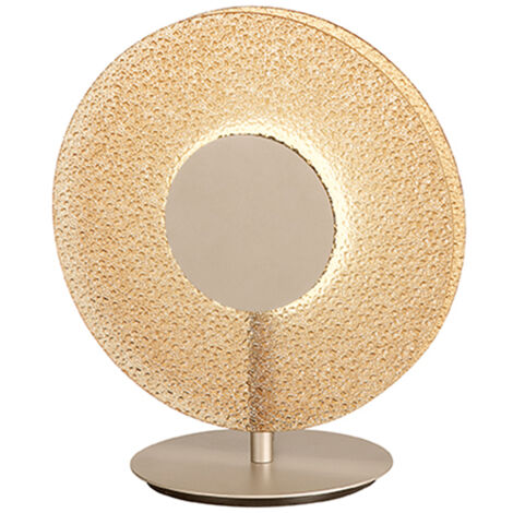 Lampe de table LED en verre granulé Candy LT - Orange (1/2)