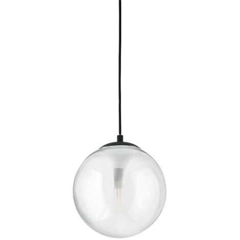 Suspension en verre sphérique pour salon Balu 2 - Transparent (1/2)