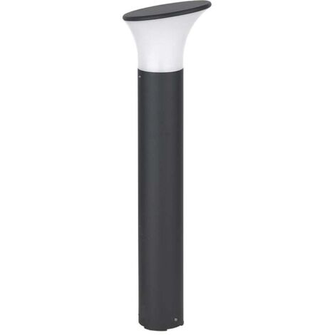 Borne lumineuse de jardin IP54 en aluminium avec douille E27 Ares 50 - Noir