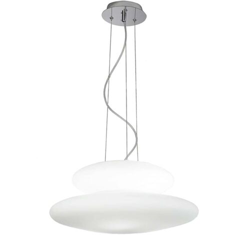 Suspension design moderne en verre soufflé Pagoda 60 (1/2)