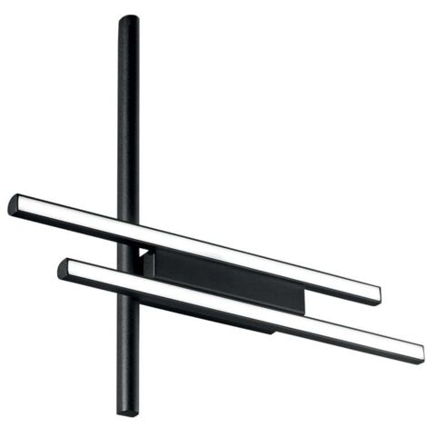 Applique murale LED design moderne dimmable Movida 3 - Noir (1/2)