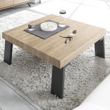 CALICOSY - Table basse avec pieds en métal Palma - H40 cm (1/4)