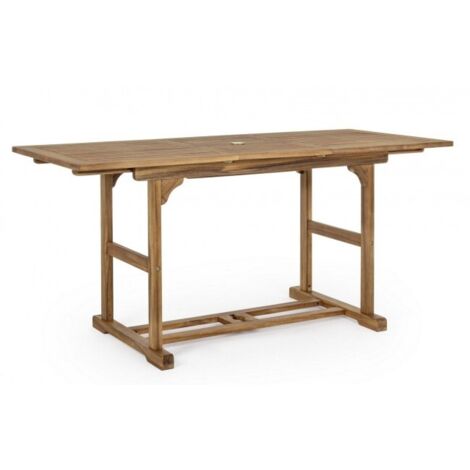 Table de jardin extensible en bois d'acacia 70x120-160 Noemi YES (1/5)