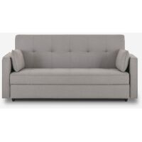 Modus Sofà – Canapé convertible clic-clac 2 places avec coffre – Dimensions 185 x 90 cm – Tissu résistant – Transformation rapide en lit