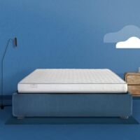 Farmarelax - Ecoroyal Matelas - H 16 cm - Orthopédique - Livré sous vide enroulé - 100% Made in Italy - 160x200 cm