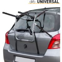 Porte-vélos arrière universel pour hayon – Charge max 45 kg pour 3 vélos – Fixation rapide sans outils – Structure en acier résistant – Menabo