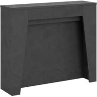 Console extensible 90x25/211 cm Anea Anthracite