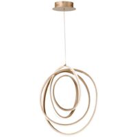 Suspension LED dimmable design moderne Golden 50