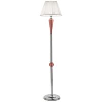 Lampe à poser classique en verre soufflé et métal Pagan - Rouge