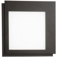 Applique murale LED 17W 1700lm design moderne Passpartou - Noir