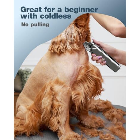P17 Aspirateur Pour Chiens 12000 Pa - Toilettage & Aspiration 2 En 1, Brosse Anti-Poils, Rasoir Électrique Pour Animaux