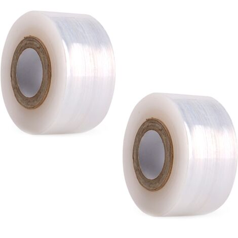 4 Rouleaux Ruban De Greffage Plantes 100m X 3cm - Transparent, Auto-adhésif, Biodégradable, Pour Arbres Fruitiers 4 Rouleaux Ruban De Greffage Plantes 100m X 3cm - Transparent, Auto-adhésif, Biodégradable, Pour Arbres Fruitiers