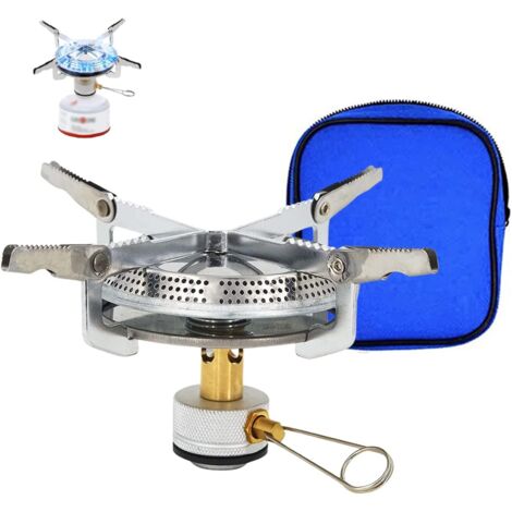 Bruleur A Gaz Mini Réchaud De Camping Gaz Portable - Brûleur 3000W Pliable Pour Randonnée Et Pique-nique Brûleur Camping Gaz