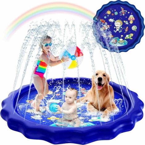 Tapis Enfant de Jet d'eau, 68 Tapis De Pulvérisation D'éclaboussure Splash Sprinkle Play Pad Mat pour Activités Plein Air Partie - Jeux - Jouets Tapis Enfant de Jet d'eau, 68 Tapis De Pulvérisation D'éclaboussure Splash Sprinkle Play Pad Mat pour Activités Plein Air Partie - Jeux - Jouets