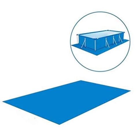 Tapis De Sol Pour Piscine Gonflable - PP Imperméable - Taille 2x2m à 4.9x4.9m - Protection Et Confort - 8