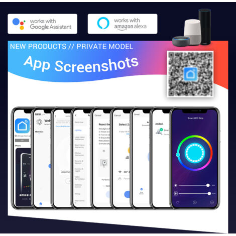Contrôleur LED WiFi Pour ESP8266 Avec éclairage RVB Dynamique