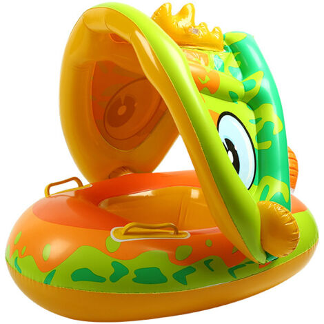 Siège De Piscine Bébé – Bouée Anneau 52 Cm – 6 à 36 Mois – Sécurité Renforcée, Antichavirement