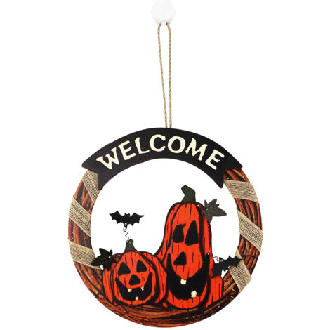 Décorations Halloween 2D En Acrylique - Formes De Fruits - 16x20 Cm - Pour étagère, Bureau, Salon, Chambre - Ambiance Festive
