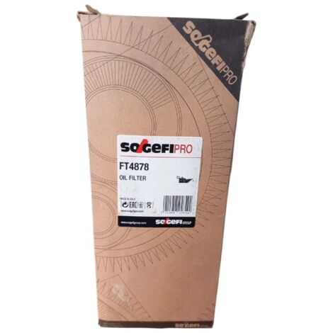 Filtro olio motore marca sogefi filter codice filtro ft4878