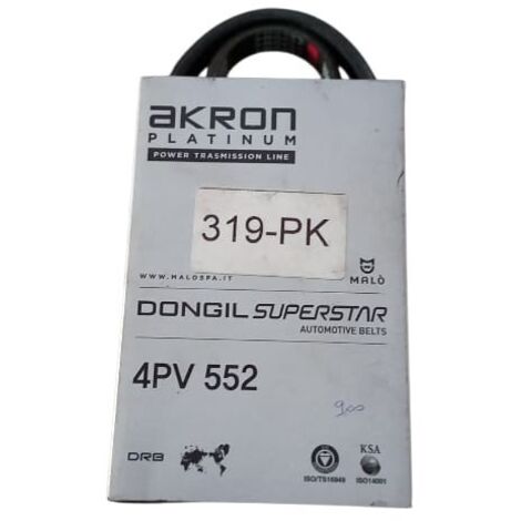 4pk552 cinghia poly-v alternatore servizi marca akron (1/5)