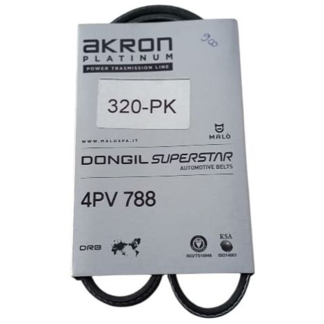 4pk788 cinghia poly-v alternatore servizi marca akron (1/5)