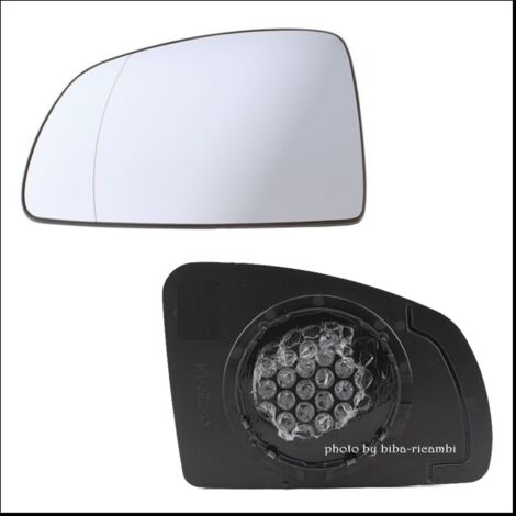 Piastra specchio retrovisore asferico lato sx-guidatore opel meriva a