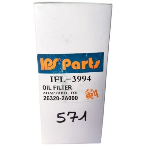 Filtro olio motore marca ips-parts codice filtro ifl-3994