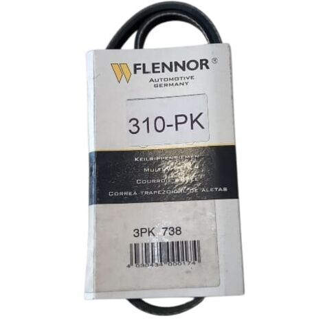 3pk738 cinghia poly-v alternatore servizi marca flennor (1/5)