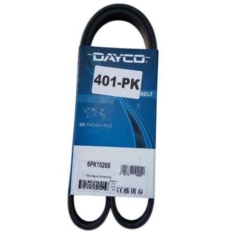 6pk1026s cinghia poly-v alternatore servizi marca dayco (1/5)