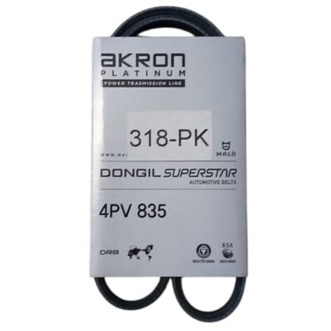 4pk835 cinghia poly-v alternatore servizi marca akron (1/5)