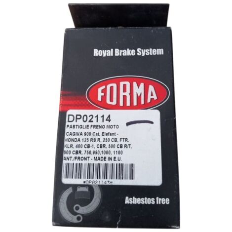 Pastigle freno moto per honda cb 800, cbr 750/950/1000/1100 (1/4)