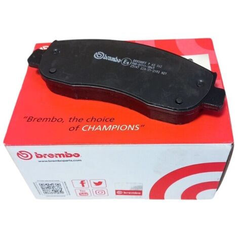Pastiglie freno anteriori brembo compatibile per nissan nv400 dal 2011 in poi (1/5)