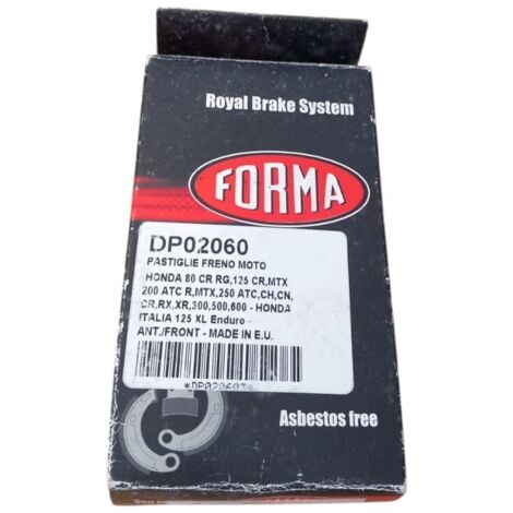 Pastigle freno moto per honda italia 125 xl enduro (1/4)